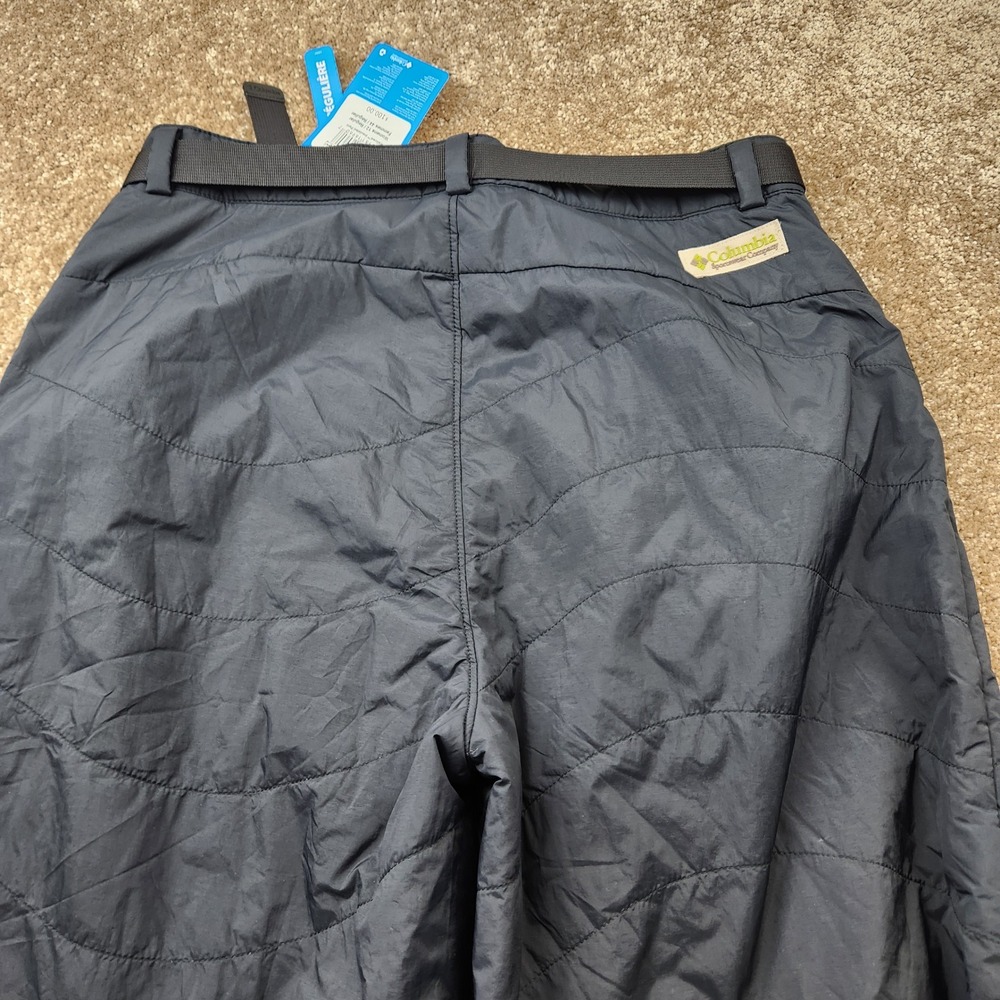 Columbia Wallowa Insulated Pants Womens 12 Regular Black Quilted WL5040-010 NEW - Picture 3 of 7